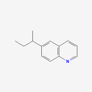 molecular formula C13H15N B1585459 6-sec-Butylquinoline CAS No. 65442-31-1