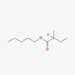 molecular formula C10H20O2 B1585465 AMYL-2-METHYLBUTYRATE CAS No. 68039-26-9