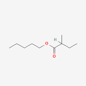 molecular formula C10H20O2 B1585465 Pentyl 2-methylbutyrate CAS No. 68039-26-9