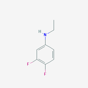 molecular formula C8H9F2N B158547 N-Ethyl-3,4-difluoroaniline CAS No. 136491-15-1