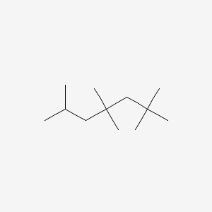molecular formula C12H26 B1585478 2,2,4,4,6-Pentamethylheptane CAS No. 62199-62-6