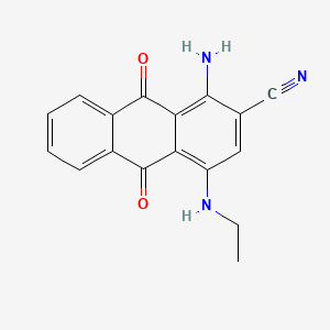 molecular formula C17H13N3O2 B1585479 Disperse blue 359 CAS No. 62570-50-7