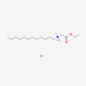 molecular formula C18H38BrNO2 B158548 Laurcetium bromide CAS No. 1794-75-8