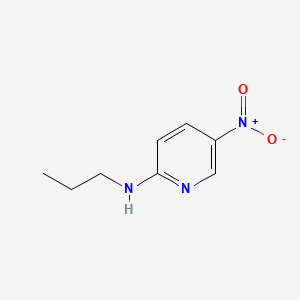 molecular formula C8H11N3O2 B1585487 5-Nitro-2-(N-propylamino)pyridine CAS No. 25948-11-2