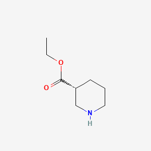 molecular formula C8H15NO2 B1585492 (R)-ethyl piperidine-3-carboxylate CAS No. 25137-01-3