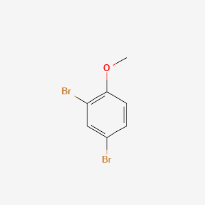 molecular formula C7H6Br2O B1585499 2,4-二溴苯甲醚 CAS No. 21702-84-1