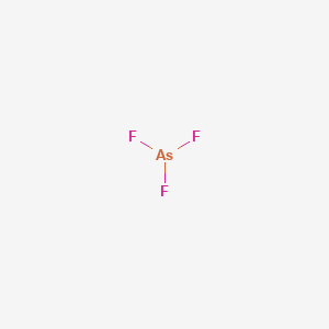 molecular formula AsF3 B1585507 Arsenic trifluoride CAS No. 7784-35-2