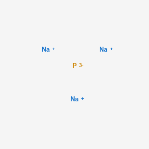molecular formula Na3P B1585517 Sodium phosphide CAS No. 12058-85-4
