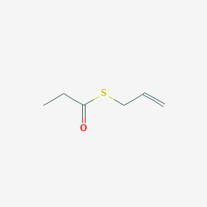 molecular formula C6H10OS B1585522 Allyl thiopropionate CAS No. 41820-22-8