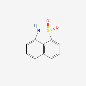 molecular formula C10H7NO2S B1585536 2H-萘(1,8-cd)异噻唑 1,1-二氧化物 CAS No. 603-72-5