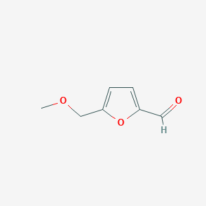 molecular formula C7H8O3 B158554 5-(Methoxymethyl)-2-furaldehyde CAS No. 1917-64-2