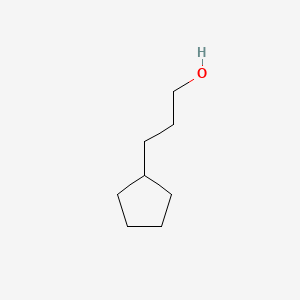 molecular formula C8H16O B1585541 3-Cyclopentyl-1-propanol CAS No. 767-05-5