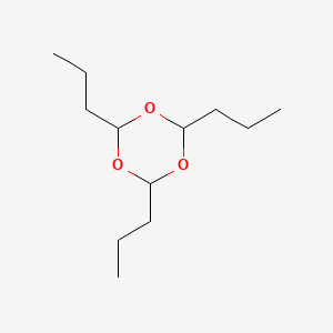 molecular formula C12H24O3 B1585552 1,3,5-三氧杂环己烷，2,4,6-三丙基- CAS No. 2396-43-2