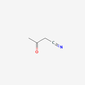 molecular formula C4H5NO B1585553 3-氧代丁腈 CAS No. 2469-99-0