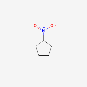 molecular formula C5H9NO2 B1585555 硝基环戊烷 CAS No. 2562-38-1