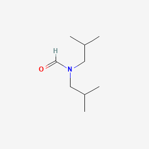 molecular formula C9H19NO B1585556 N,N-Bis(2-methylpropyl)formamide CAS No. 2591-76-6