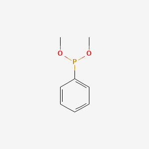 molecular formula C8H11O2P B1585561 Dimethyl phenylphosphonite CAS No. 2946-61-4