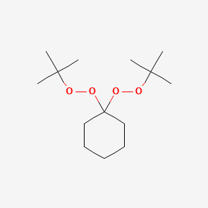 molecular formula C14H28O4 B1585562 1,1-Bis(tert-butylperoxy)cyclohexane CAS No. 3006-86-8