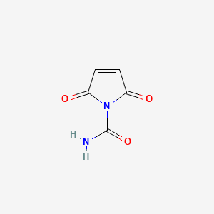 molecular formula C5H4N2O3 B1585566 N-Carbamoylmaleimide CAS No. 3345-50-4