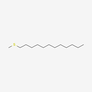 molecular formula C13H28S B1585573 Dodecyl methyl sulfide CAS No. 3698-89-3
