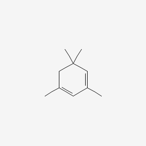 molecular formula C10H16 B1585581 1,3,5,5-Tetramethyl-1,3-cyclohexadiene CAS No. 4724-89-4