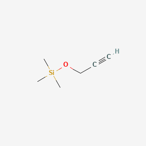 B1585590 Silane, trimethyl(2-propynyloxy)- CAS No. 5582-62-7