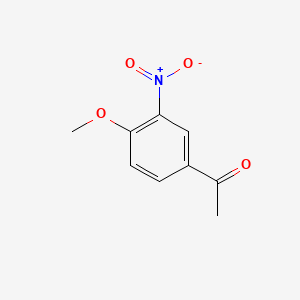 molecular formula C9H9NO4 B1585594 1-(4-Methoxy-3-nitrophenyl)ethanone CAS No. 6277-38-9