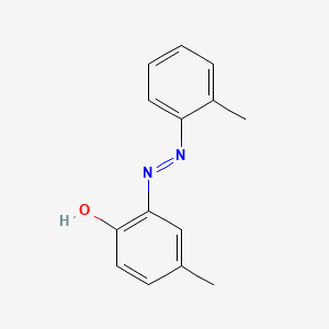 molecular formula C14H14N2O B1585595 SOLVENT YELLOW 12 CAS No. 6370-43-0