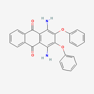 9,10-Anthracenedione, 1,4-diamino-2,3-diphenoxy-