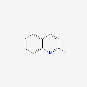 molecular formula C9H6IN B1585599 2-Iodoquinoline CAS No. 6560-83-4