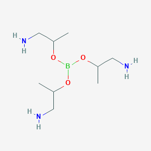 molecular formula C9H24BN3O3 B158560 Tris(2-amino-1-methylethyl) borate CAS No. 10164-64-4