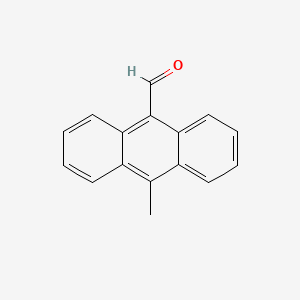molecular formula C16H12O B1585603 10-Methylanthracene-9-carbaldehyde CAS No. 7072-00-6