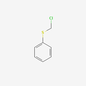 molecular formula C7H7ClS B1585606 Chloromethyl phenyl sulfide CAS No. 7205-91-6