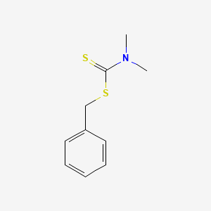 molecular formula C10H13NS2 B1585607 Benzyl dimethyldithiocarbamate CAS No. 7250-18-2
