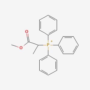 molecular formula C22H22O2P+ B1585613 Methyl 2-(triphenylphosphoranyl)propanoate CAS No. 2689-62-5