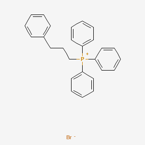molecular formula C27H26P+ B1585614 Triphenyl(3-phenylpropyl)phosphonium bromide CAS No. 7484-37-9