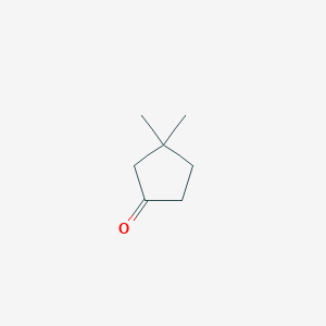 molecular formula C7H12O B1585620 3,3-Dimethylcyclopentanone CAS No. 20500-49-6