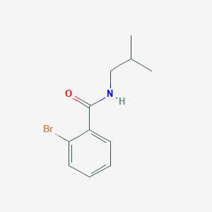 molecular formula C11H14BrNO B1585626 N-异丁基-2-溴苯甲酰胺 CAS No. 88358-26-3