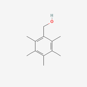 molecular formula C12H18O B1585629 2,3,4,5,6-Pentamethylbenzyl alcohol CAS No. 484-66-2