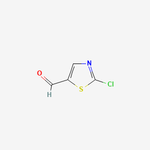 molecular formula C4H2ClNOS B1585635 2-Chlorothiazole-5-carbaldehyde CAS No. 95453-58-0