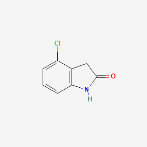 molecular formula C8H6ClNO B1585636 4-氯代吲哚啉-2-酮 CAS No. 20870-77-3