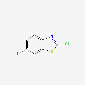molecular formula C7H2ClF2NS B1585640 2-Chloro-4,6-difluorobenzothiazole CAS No. 252681-57-5