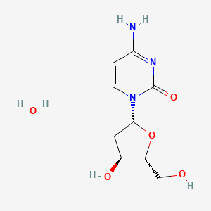 molecular formula C9H15N3O5 B1585644 2'-脱氧胞苷水合物 CAS No. 652157-52-3