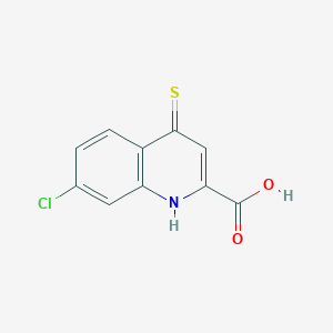 molecular formula C10H7Cl2NO2S B158568 7-Chlorothiokynurenic acid CAS No. 135025-56-8