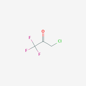 molecular formula C3H2ClF3O B1585683 1-Chloro-3,3,3-trifluoroacetone CAS No. 431-37-8
