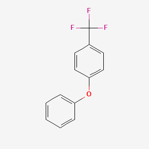 molecular formula C13H9F3O B1585688 1-Phenoxy-4-(trifluoromethyl)benzene CAS No. 2367-02-4