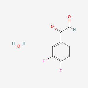 molecular formula C8H4F2O2 B1585690 3,4-Difluorophenylglyoxal hydrate CAS No. 79784-34-2