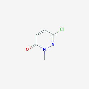 molecular formula C5H5ClN2O B1585693 6-氯-2-甲基吡啶并嗪-3(2H)-酮 CAS No. 10071-38-2