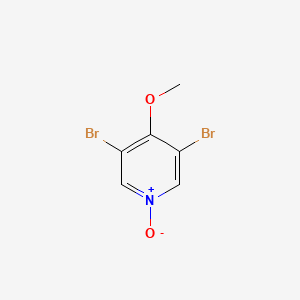 molecular formula C6H5Br2NO2 B1585694 3,5-二溴-4-甲氧基吡啶-1-氧化物 CAS No. 650140-84-4