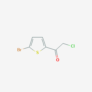 molecular formula C6H4BrClOS B1585701 1-(5-Bromothiophen-2-yl)-2-chloroethanone CAS No. 62673-67-0